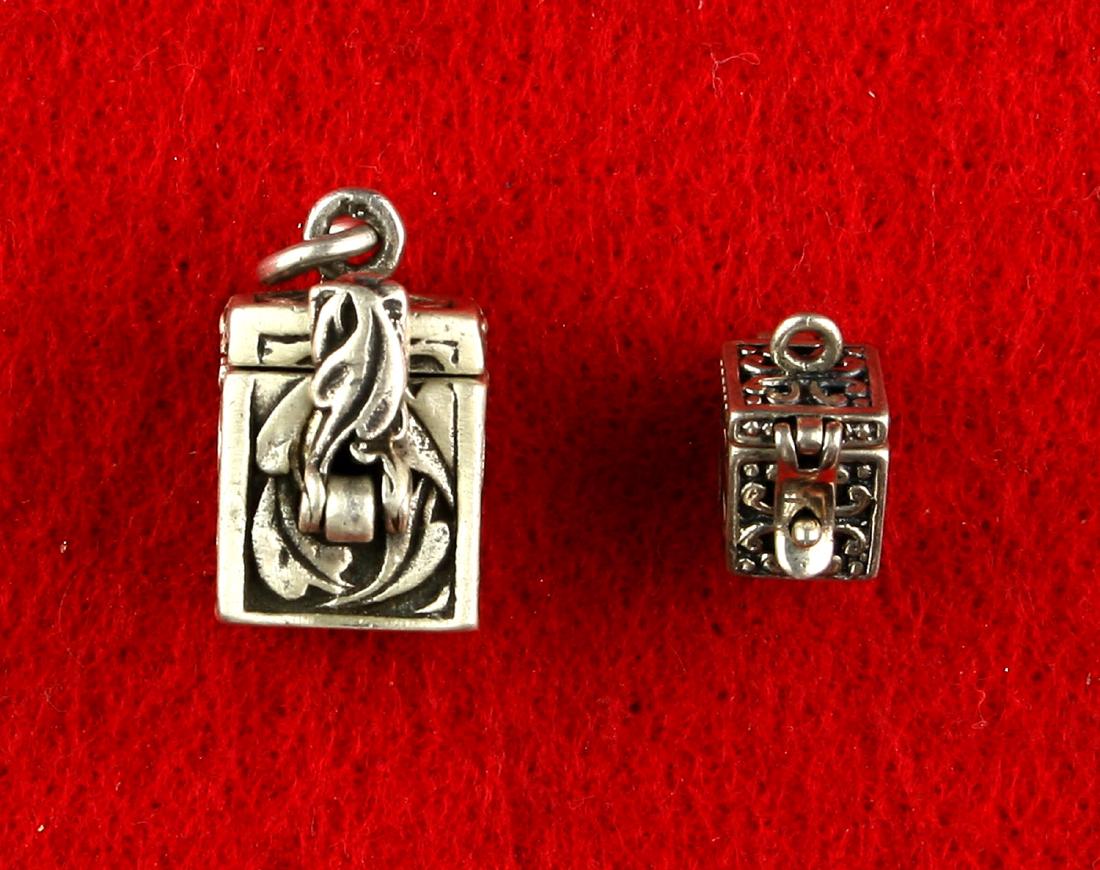 2 Small Sterling Silver Charms (1 of 2)