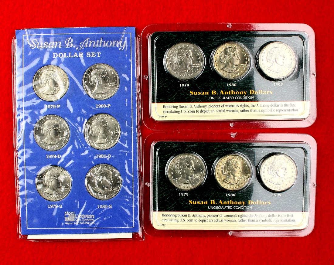 12 Nice Susan B Anthony Dollars (1 of 1)