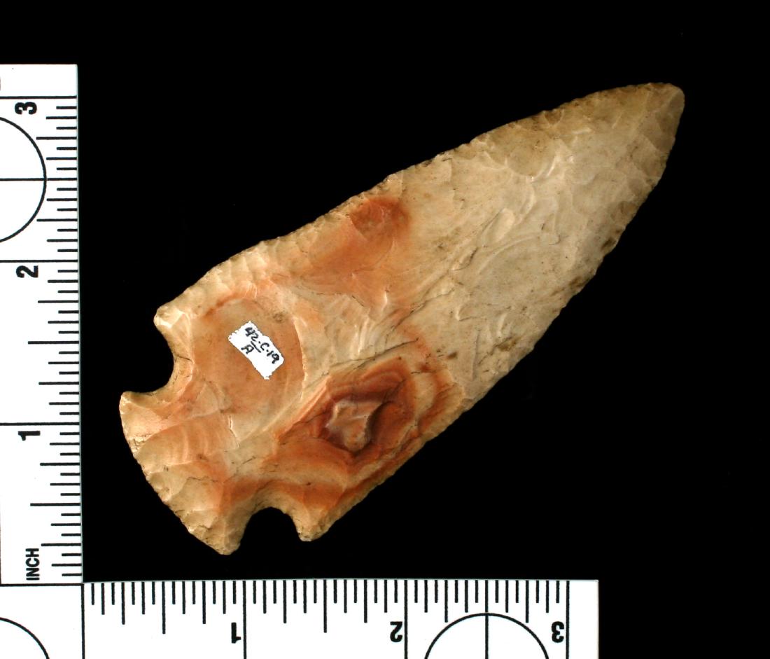 Colorful 4 1/16" Hopewell - Partain COA (1 of 3)