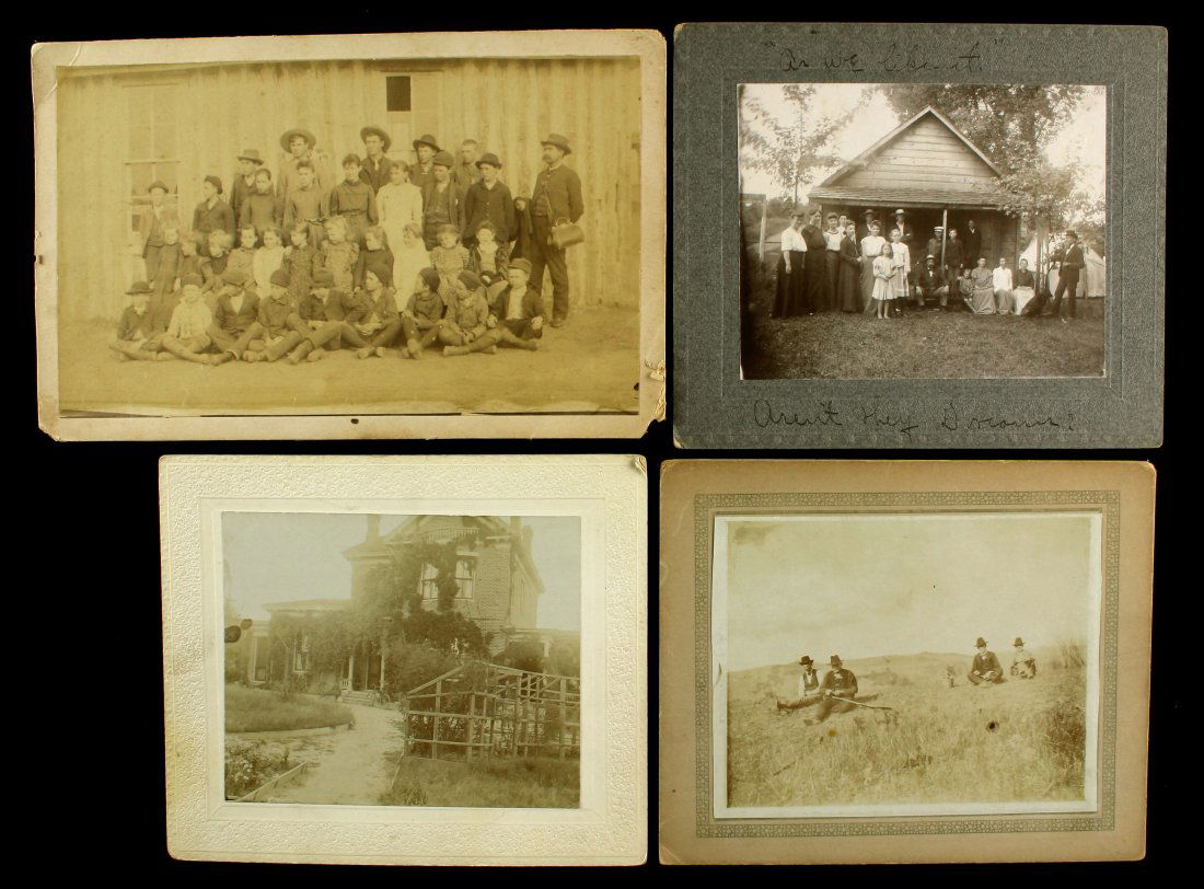 4 1800's Cabinet Card Photos (1 of 1)