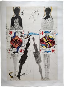 Salvador Dali- The Queen's Croquet Ground