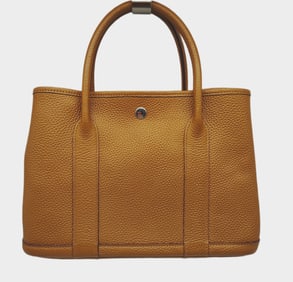 Hermès Garden Party 30 Gold Negonda Palladium Hardware