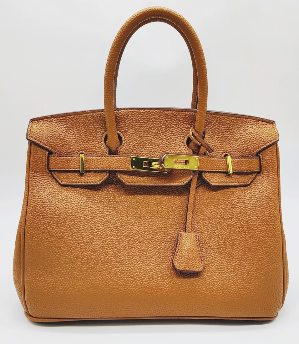 Hermes Birkin 30 Handbag (Gold Togo with Gold-tone hardware) (1 of 8)