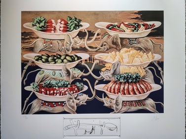 Salvador Dali- Les Délices Petits Martyrs