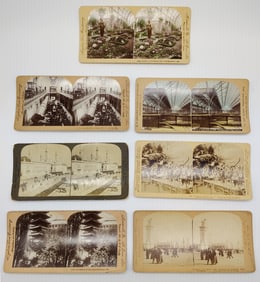 Stereoview Photo Cards- Paris Exposition 1900