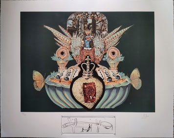 Salvador Dali- Les chairs monarchiques
