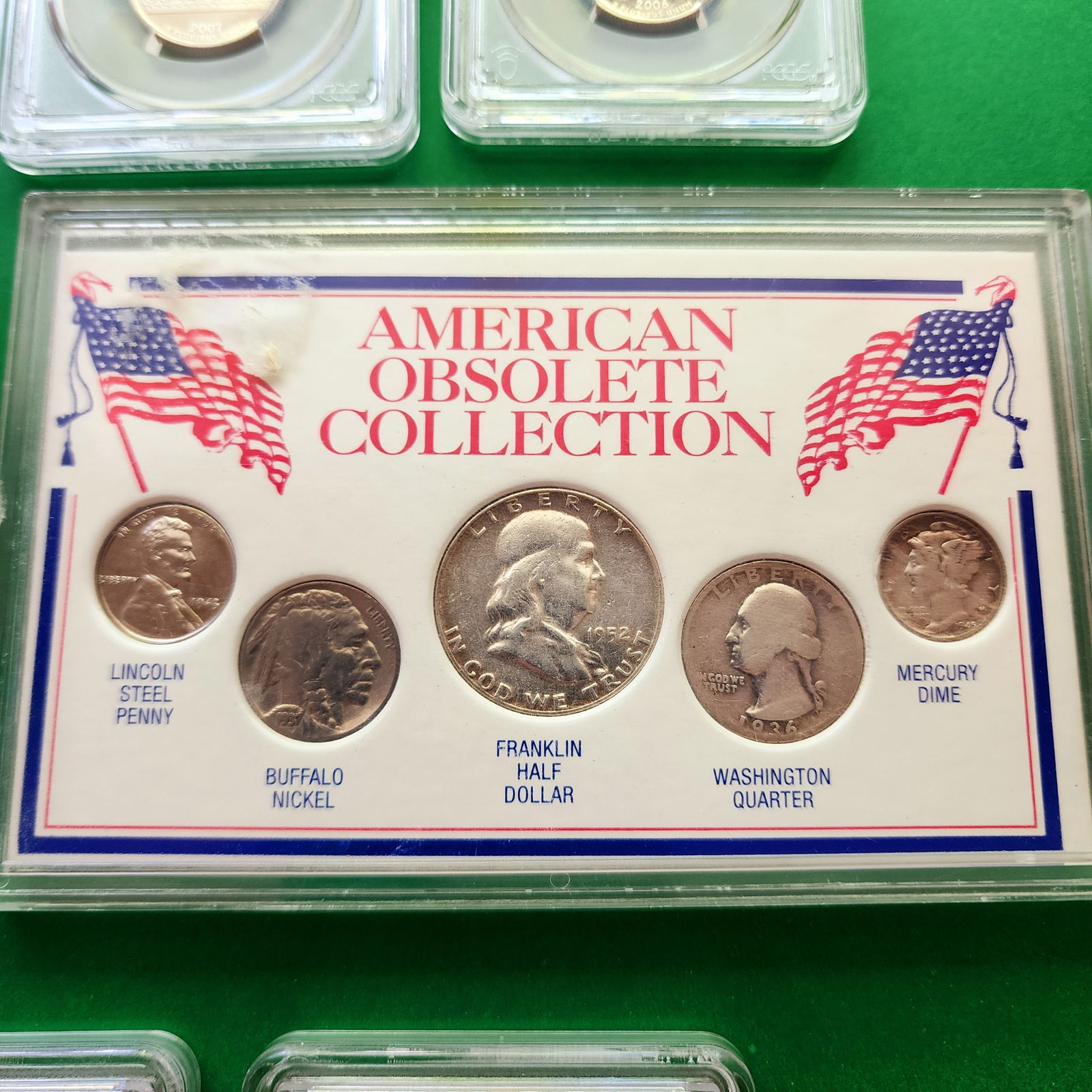 Coin Collection Some Solid Silver PCGS Grade - 4