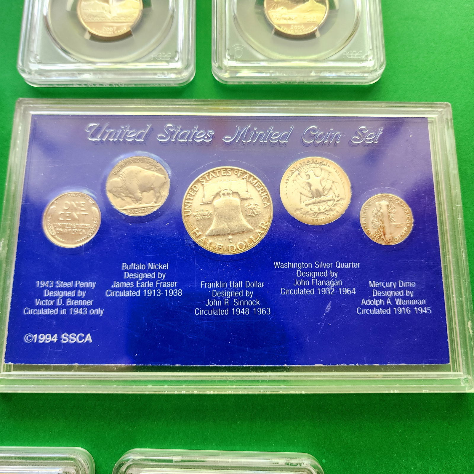 Coin Collection Some Solid Silver PCGS Grade - 5