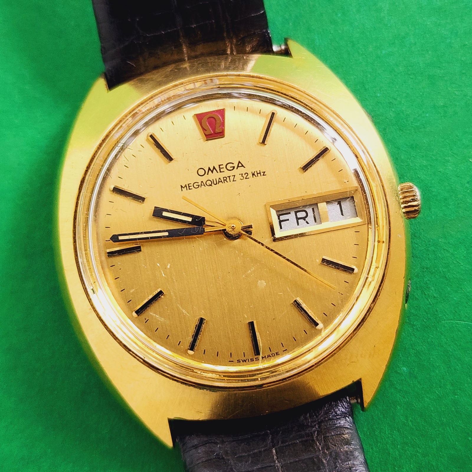 Omega Megaquartz Vintage Watch: Not ticking