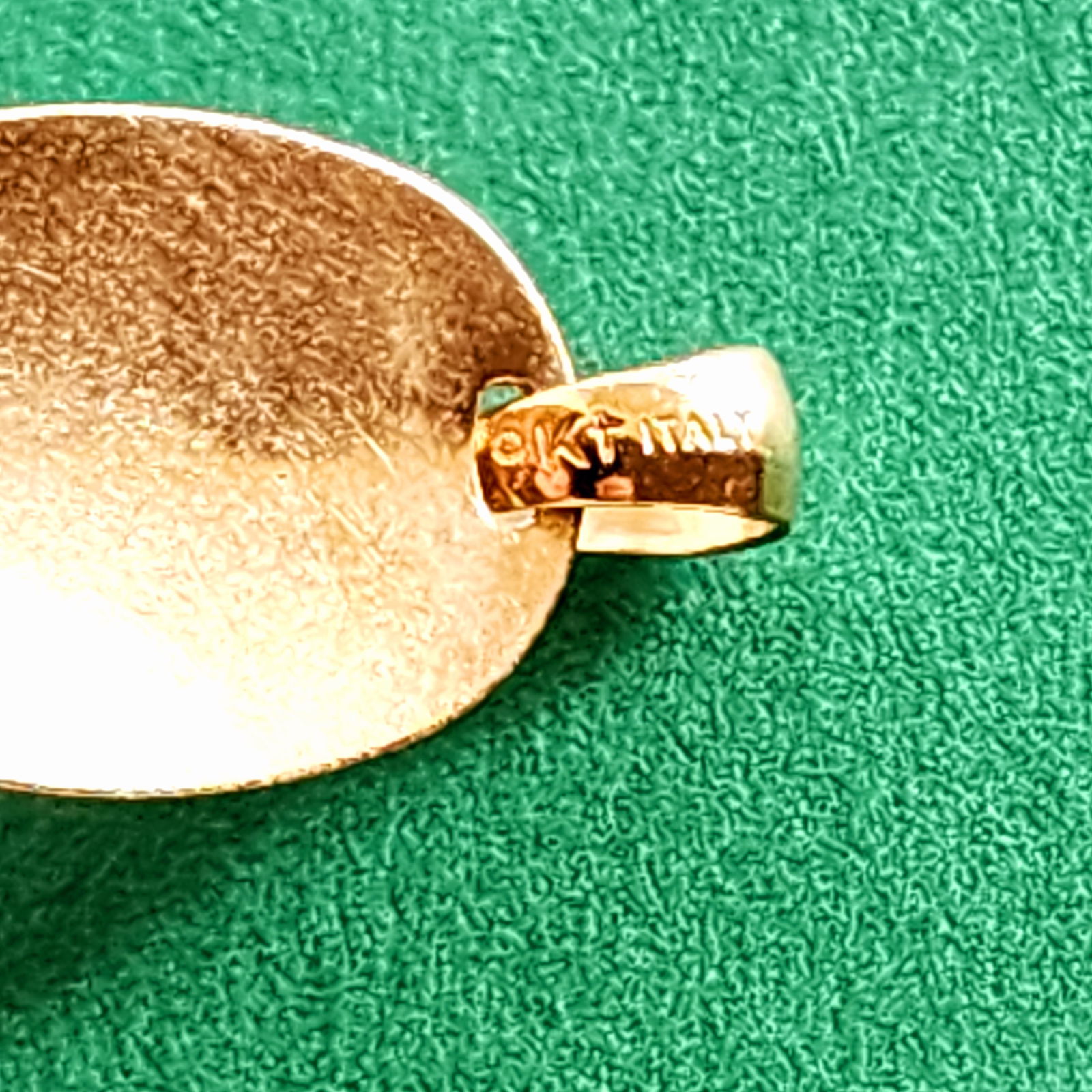 Solid Gold 9K Gemini Zodiac Pendant - 4