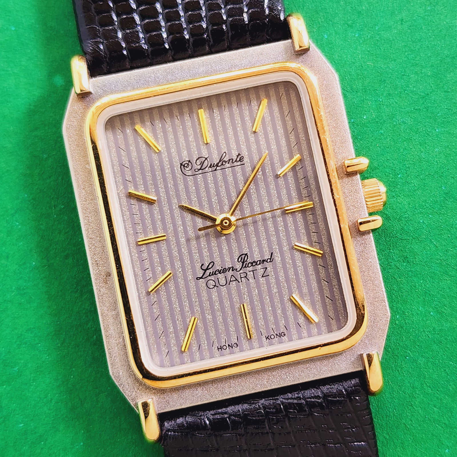 Dufonte By Lucien Piccard Tank Watch: Not ticking