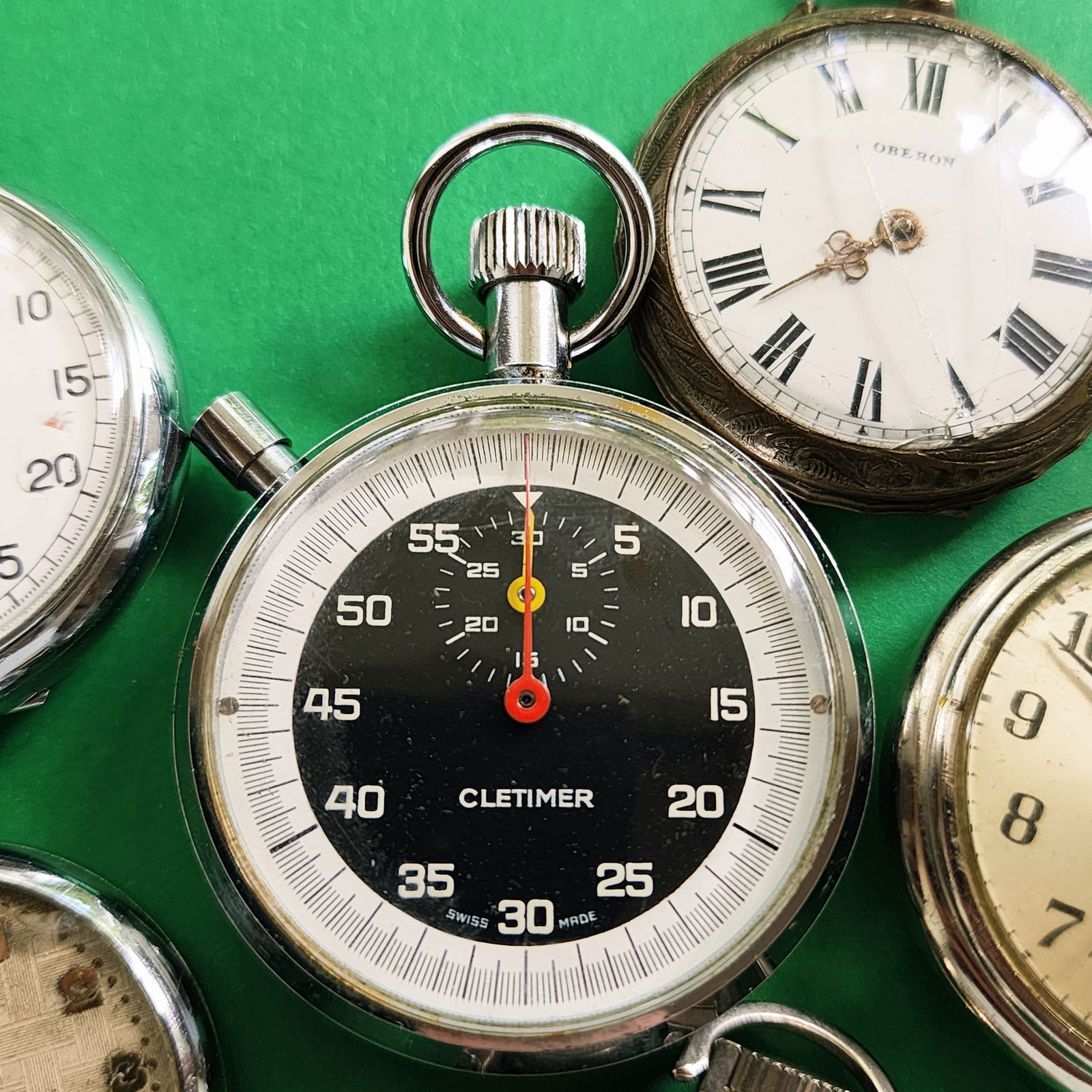 Stopwatch Pocket Watch Lot Timer - 2