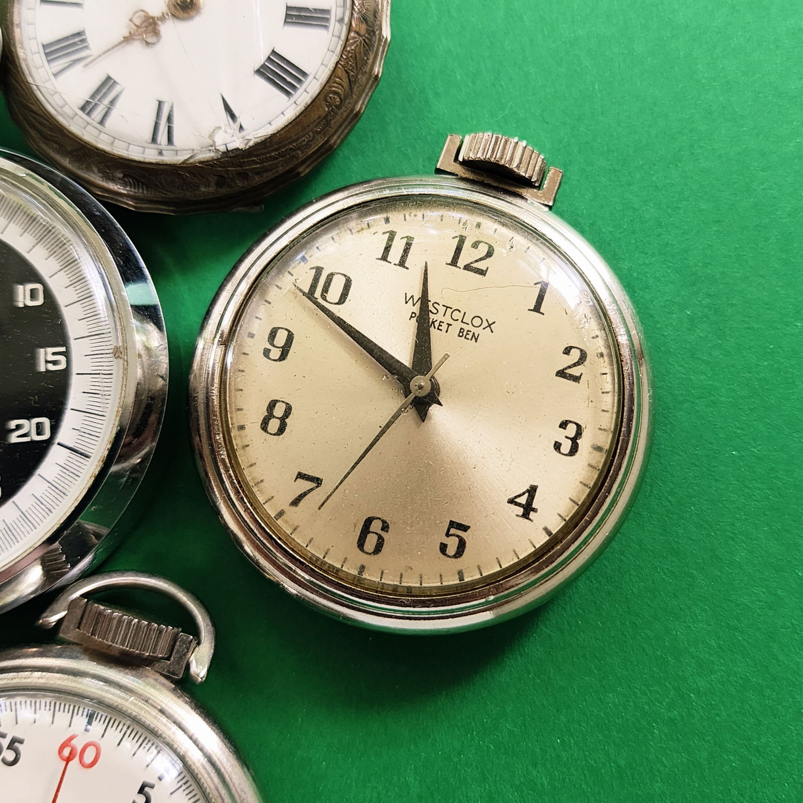 Stopwatch Pocket Watch Lot Timer - 6