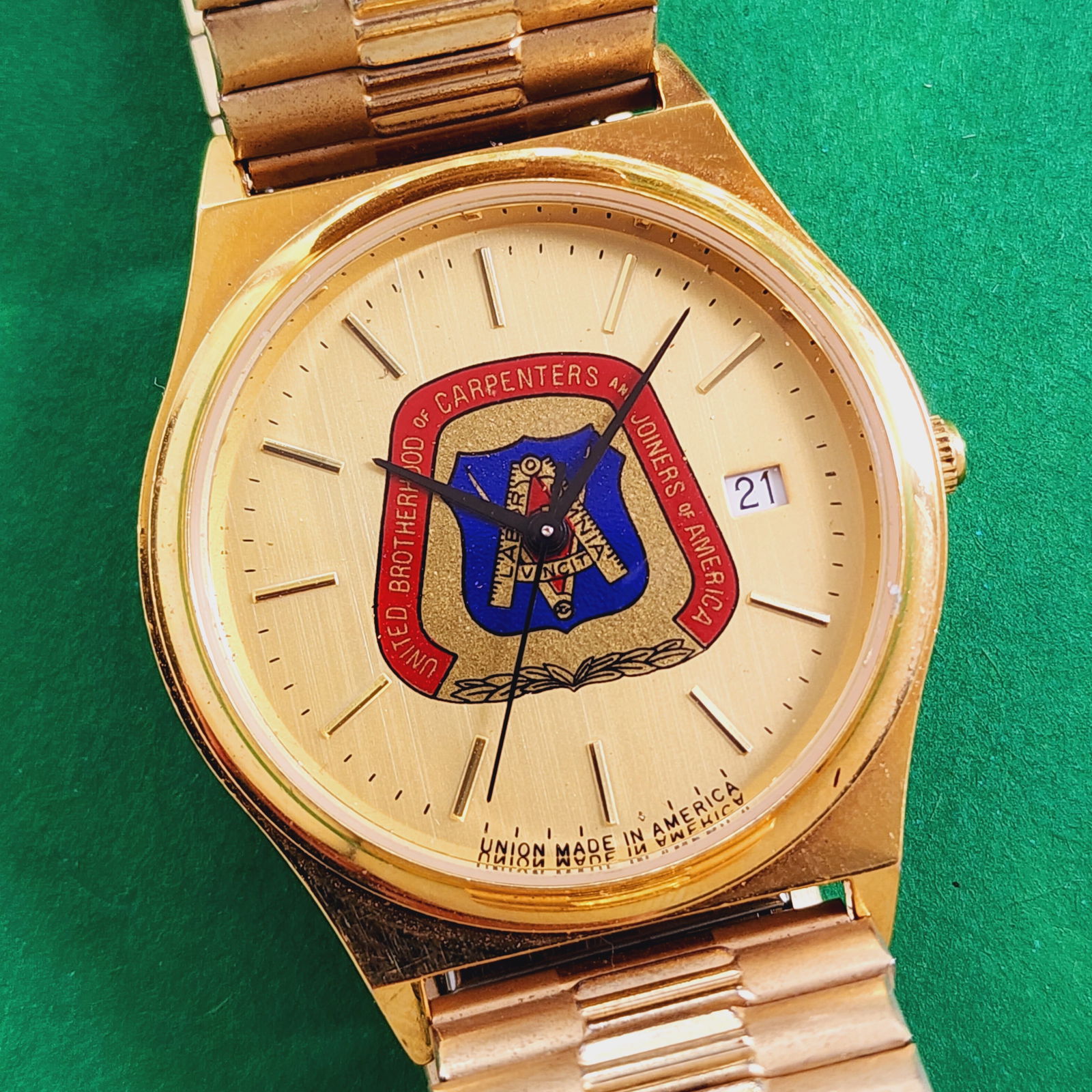 American Time Carpenters & Joiners Watch: Ticking