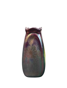 Antique Weller Sicard Iridescent Pottery Vase