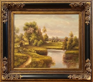 Classic Landscape Oil Painting by Charles Jackson