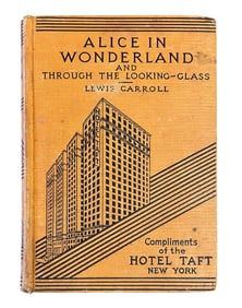 Vintage Edition of ALICE IN WONDERLAND AND THROUGH THE LOOKING-GLASS by Lewis Carroll,