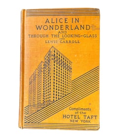 Vintage Edition of ALICE IN WONDERLAND AND THROUGH THE LOOKING-GLASS by Lewis Carroll,
