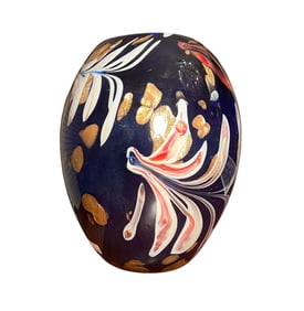 Signed Studio Art Glass Vase