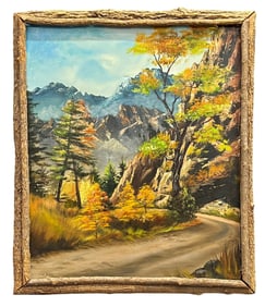 Rare Landscape Oil Painting by Verna Bryant
