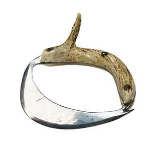 Antique Alaskan Inuit (Inupiaq) Ulu Knife