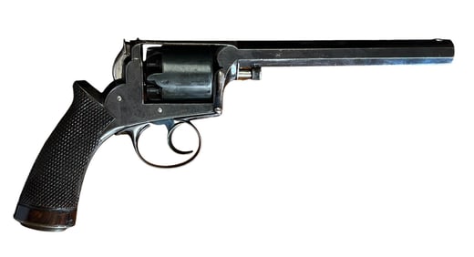 Antique Cased Adams Patent Model 1851 Percussion Double Action Revolver