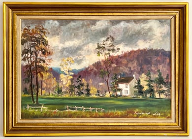 Impressionist Landscape Oil Painting by Edward Lis