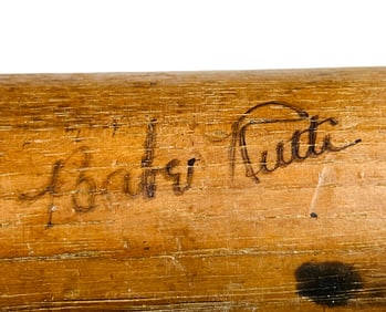 Babe Ruth Signed Louisville Slugger Bat