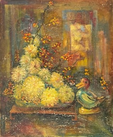Tonalist Still Life Oil Painting