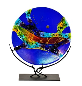 Karen Ehart Handmade Art Glass Sculpture