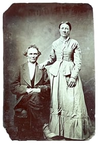 Set of 5 Civil War Era Tintype Photographs