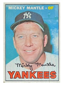 1967 TOPPS Mickey Mantle