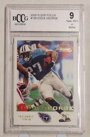 Eddie George, Tennessee Titans, 2000 Fleer Focus #128