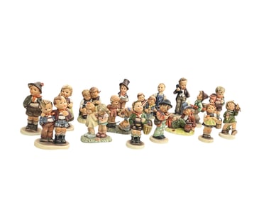 Charming Lot of 17 Hummel Goebel Figurines – Iconic German Collectibles
