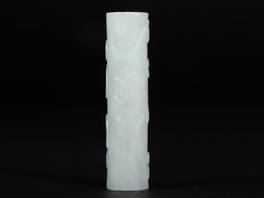 An Exquisite Tian Huang Stone Landscape and Figure Pattern Ornament
