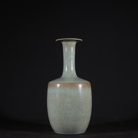 An Exquisite Ru yao Sky Blue Glazed Vase