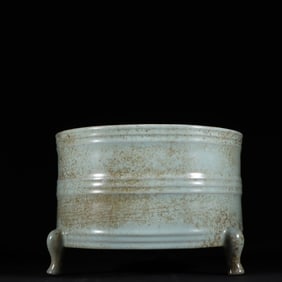 An Exquisite Ru yao Sky Blue Glazed Censer