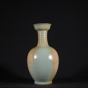 An Exquisite Ru yao Sky Blue Glazed Vase