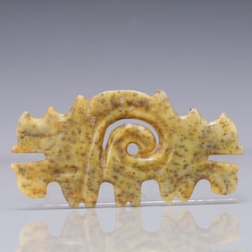 A Exquisite Archaic Jade Pendant Hong Shan Culture