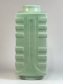 An Exquisite Celadon Glazed Vase