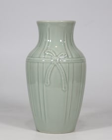 An Exquisite Celadon Glazed Vase