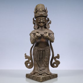 A Exquisite Coppery Buddha statue