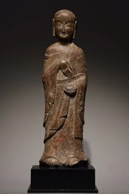 A Fine Limestone carving Figures Ornament