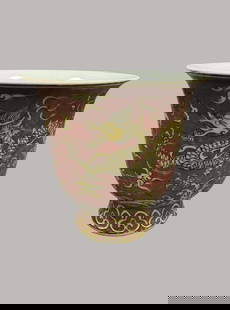 A Rare Yellow Glazed Dragon Pattern Bowl: A Rare Yellow Glazed Dragon Pattern Bowl,Ming Dynasty,China,Jiajing Six-character Mark,Size:11.5cmx13cm &#40644;&#37321;&#40857;&#32441;&#30871;,&#20013;&#22269;&#26126;&#20195;,&#22025;&#38742;&#2084