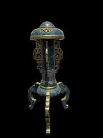 A Exquisite Cloisonne diffuser hat rack