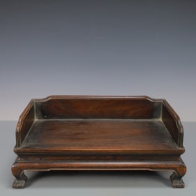 A Huge Red Wood Small Luohan Bed