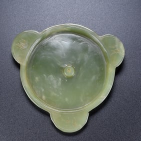 A Rare White Jade Ornament