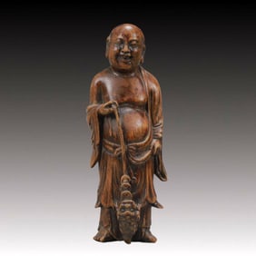 A Rare Eaglewood Figure Ornament