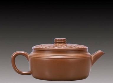 A Rare Purple Sands Teapot