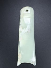 An Exquisite White Jade Ornament